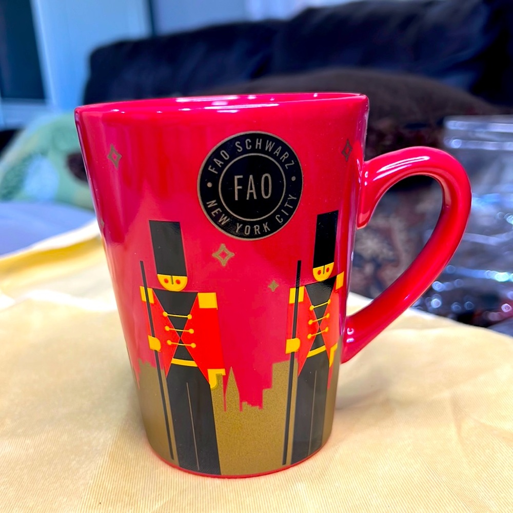 FAO Schwarz Red Nutcracker Mug